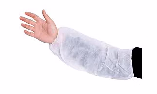 Disposable Non-woven Sleeve covers.