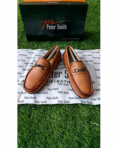 Leather Mocassin For Mens-6-8