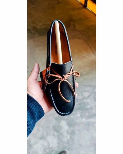 Leather Mocassin For Mens-6-9