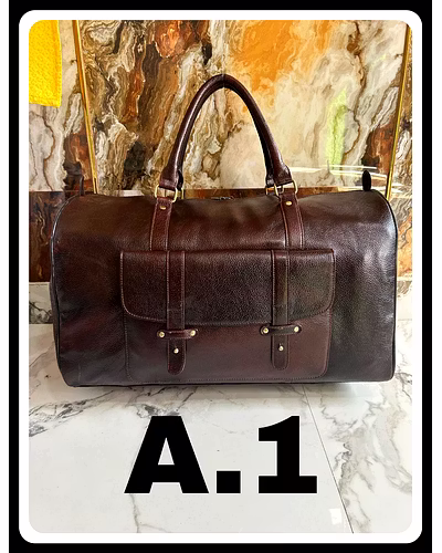 Leather Duffle Bags-4