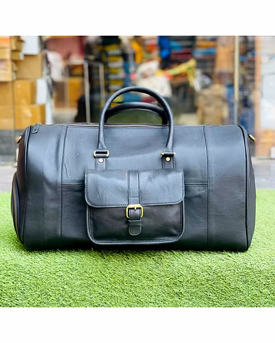 Leather Duffle Bags-2