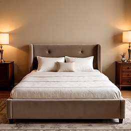 premium double bed, modern double bed , luxury hotel beds, double bed for homes , affordable bed , cozy bed , luxury hotel beds
