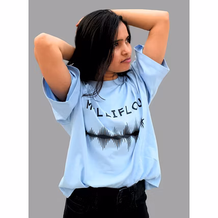 Women's Oversized Organic Cotton T-Shirt, Drop-Shoulder, GOTS Certified-1