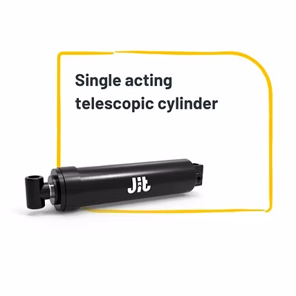 Single acting telescopic cylinder-12748537