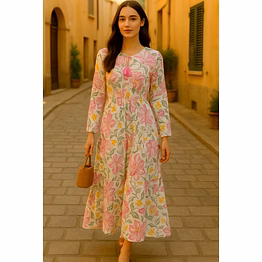 viscose rayon ladies long dress