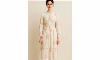 Ladies georgette and Schiffon long dress