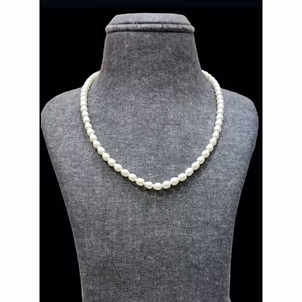 Real Pearl's Mala – 40 Natural Pearls-2