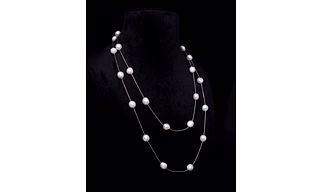 Timeless Elegance: 48-Inch White Freshwater Pearl Necklace with Life-Long Guarantee