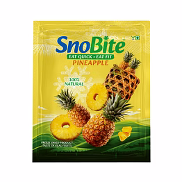 sno bite snobite freeze-dried pineapple no added sugar, zero preservatives