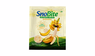 SnoBite Freeze-Dried Banana Healthy, Tasty, Gluten Free Snack
