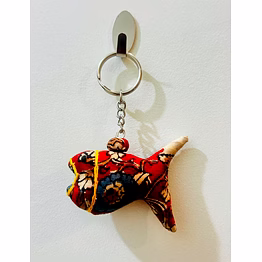 swizuka fish jungle junkies keychain