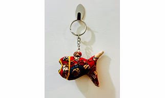 Fish Jungle Junkies Keychain