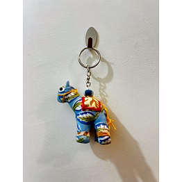 swizuka rajasthani fabric camel keyring