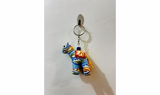 Rajasthani Fabric Camel Keyring