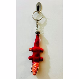 swizuka handcrafted animal print crocodile keyrings