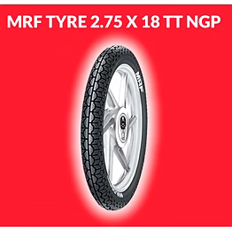 mrf 2.75-18 nylogrip plus v-2 n6 tt tyre set