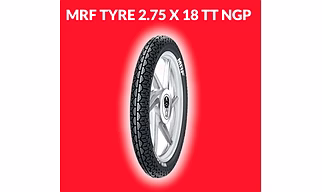 MRF 2.75-18 NYLOGRIP PLUS V-2 N6 TT TYRE SET