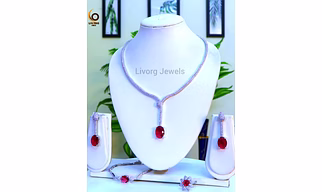 American Diamond Classic Necklace Set 3