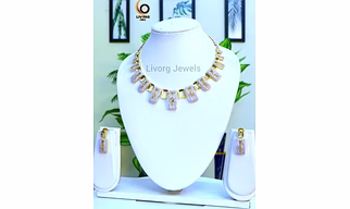 American Diamond Classic Necklace Set 5