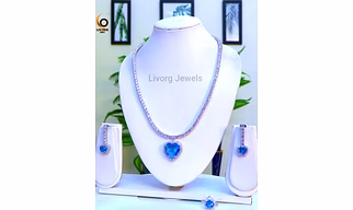 American Diamond Classic Necklace Set 9