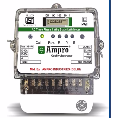 home energy meters 3 phase 10-60a