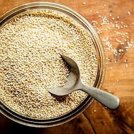 white quinoa
