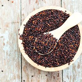 black quinoa