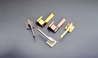 Brass Mortise Handle H03