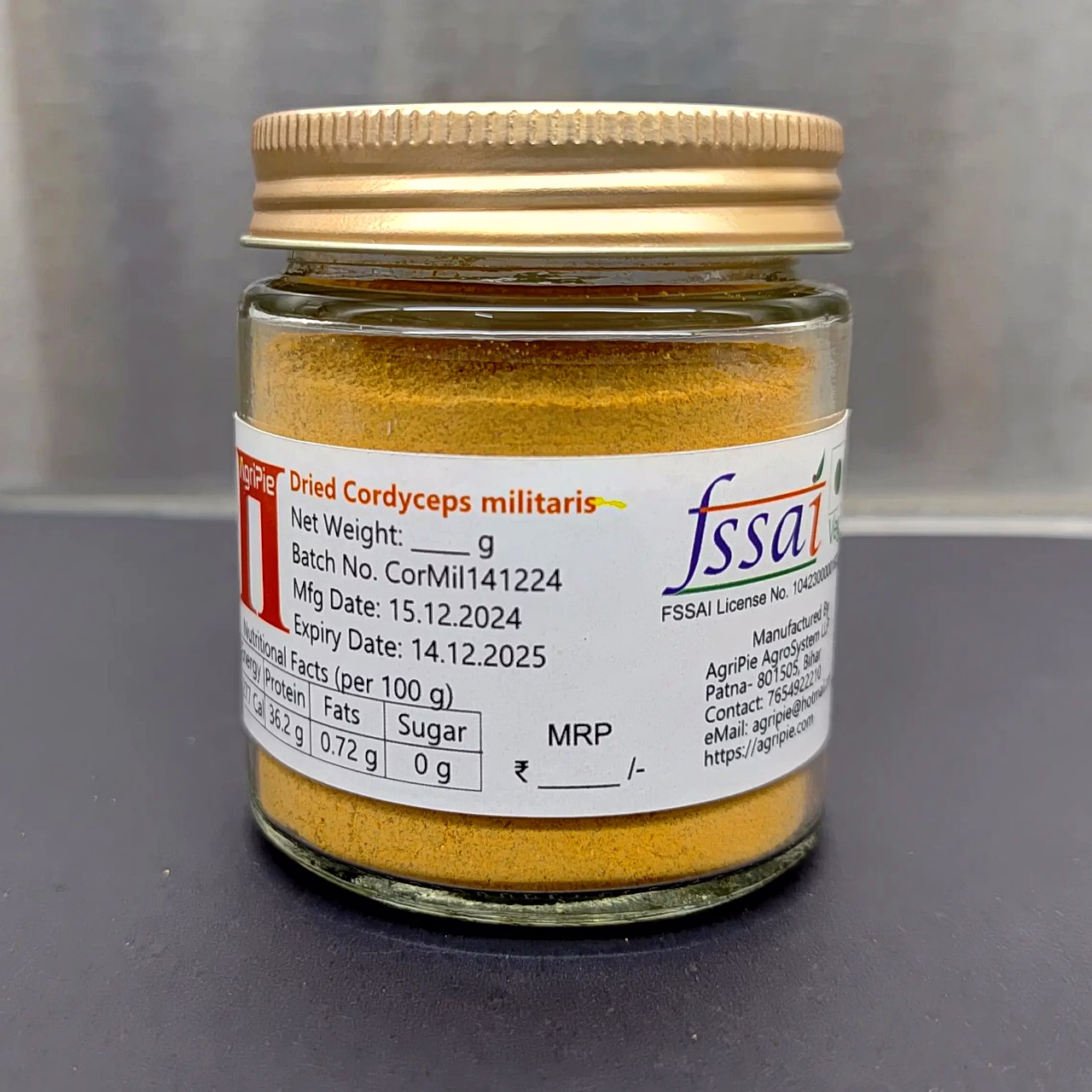 Cordyceps Militaris powder image 2