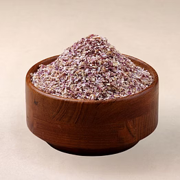 dehydrated pink onion – minced