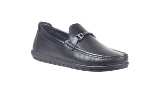 Trotter 1207 Black Slip ons