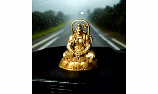 Meditating Hanuman ji