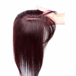 temple virgin remy skin base topper