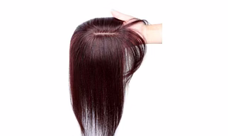 Temple Virgin Remy Skin Base Topper