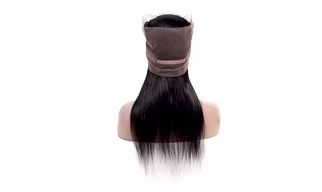 Temple Virgin Remy 360 Lace Closure