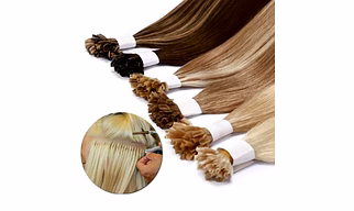 Temple Virgin Remy I-Tip Hair Extension
