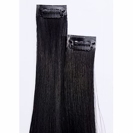 temple virgin remy clip-in hair extension