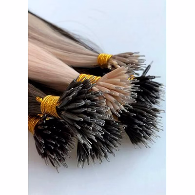 temple virgin remy nano tip hair extension