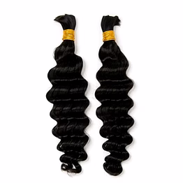 temple virgin remy braiding loose hair bundle