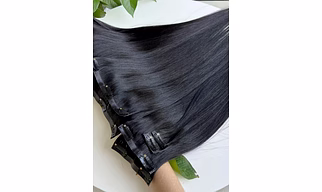 Machine Remy Clip-In Hair Extension