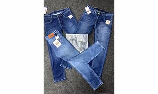 Denim jeans with comfort fit fabric is cotton denim size 30-30-32-32-34-36
