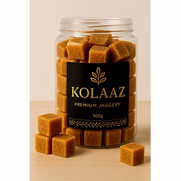 kolaaz jaggery cube