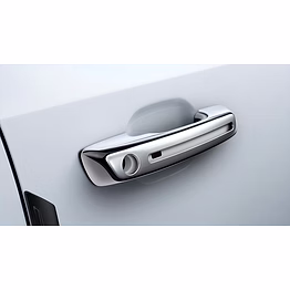 outside door handle chrome front rh/ lh