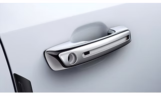 OUTSIDE DOOR HANDLE CHROME FRONT RH/ LH