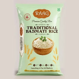 raag traditional parboiled basmati rice