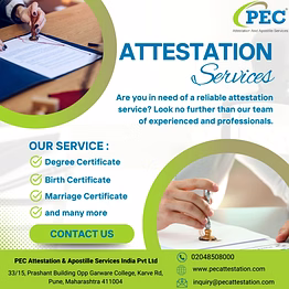 certificate attestation