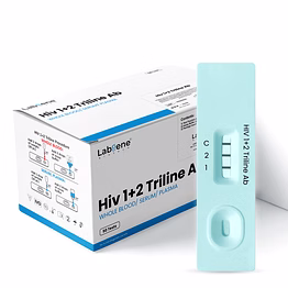 labgene hiv 1+2 triline rapid test kit