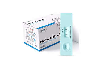 Labgene HIV 1+2 Triline Rapid Test Kit