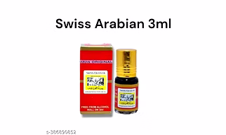 Swiss arabian roll on attar 3ml long lasting