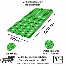 plastic slatted flooring for goat sheep farm 600 x 300 mm